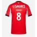Benfica Fredrik Aursnes #8 Hjemmedrakt 2025-26 Korte ermer